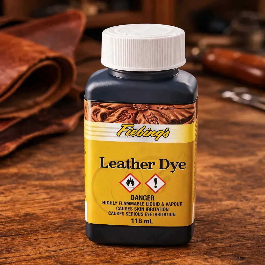 Fiebing's Leather Dye - Jasnobrązowa farba do skóry - 118 ml – CraftPoint