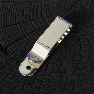 Gürtelclip - silber, länglich – CraftPoint