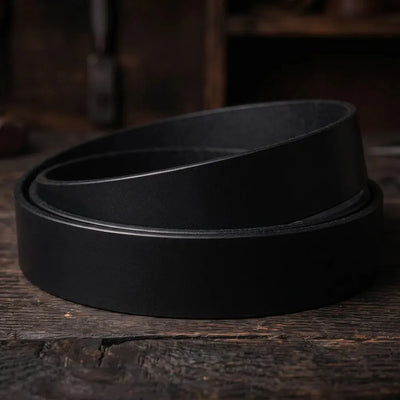 Gürtelriemen aus Rindsleder 2,0-2,5mm, 120-130cm, 15-80mm - Schwarz – CraftPoint