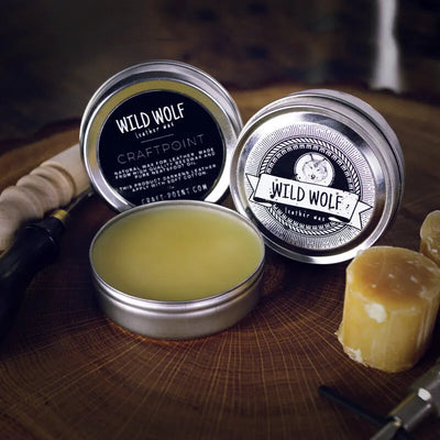 Wild Wolf Leather Wax - Natürliches Lederwachs - 50 ml – CraftPoint