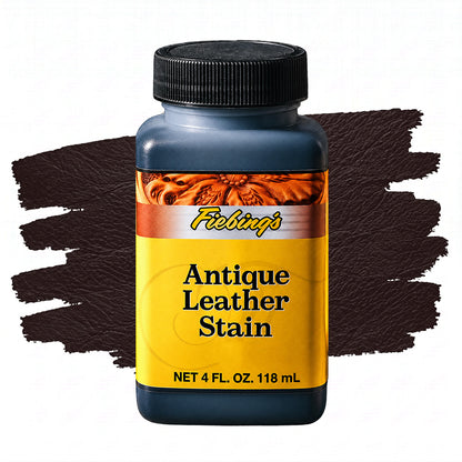 Fiebing's Antique Leather Stain 118 ml - Schwarz
