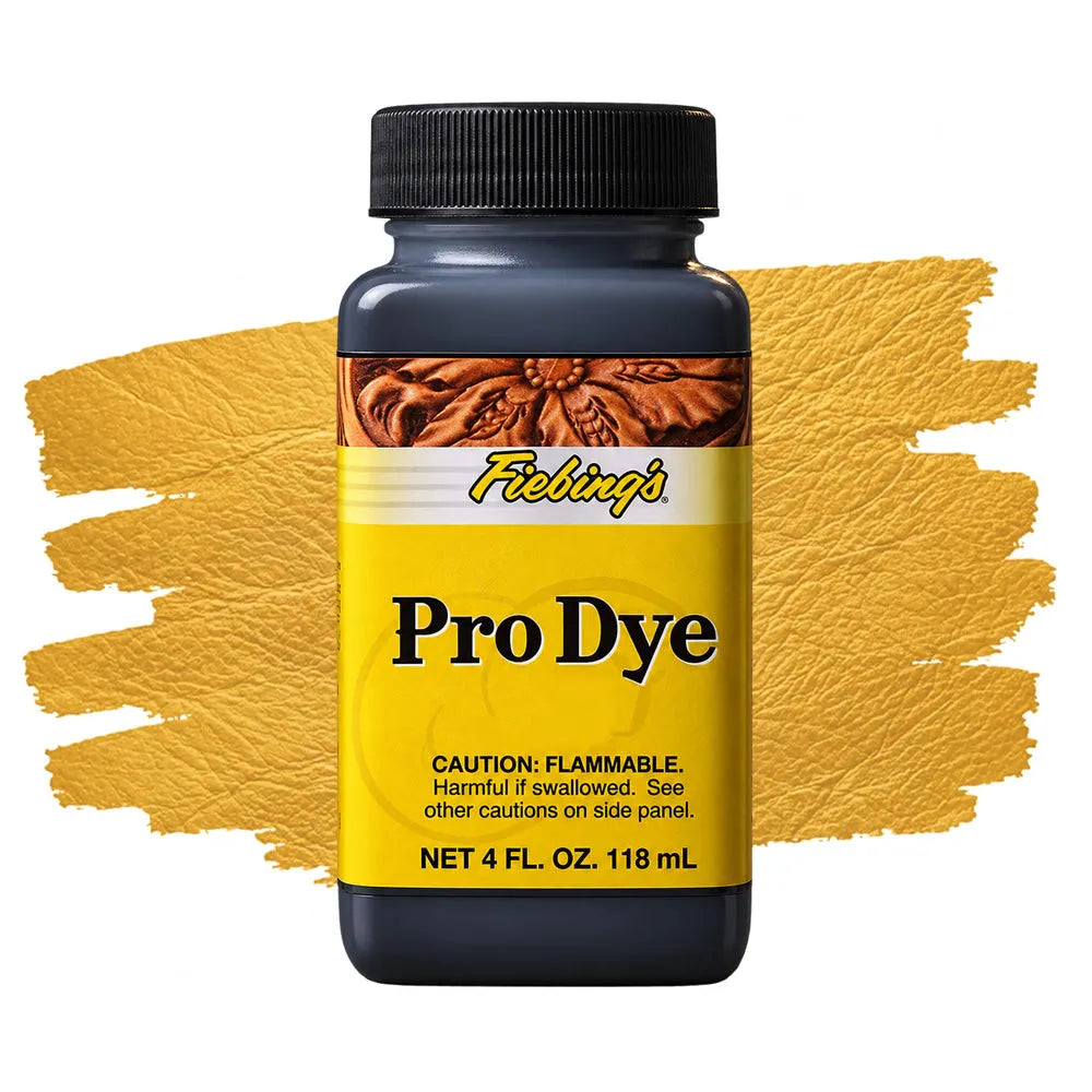 Fiebing's Pro Dye - Żółta farba do skóry - 118 ml – CraftPoint