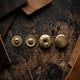 Druckknöpfe 15mm - Gold - 10 Sets – CraftPoint
