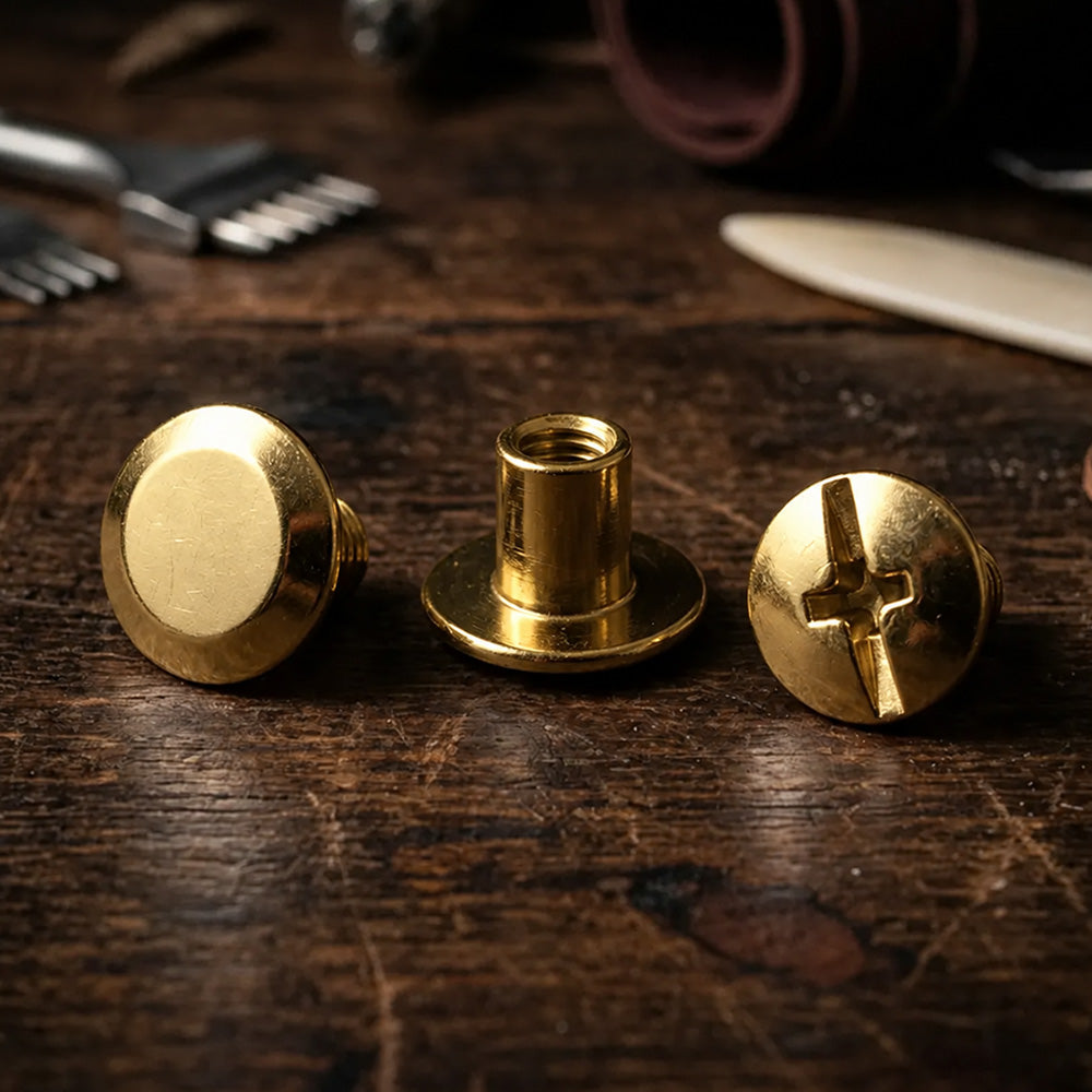 Schraubnieten 10/6mm - Gold – CraftPoint