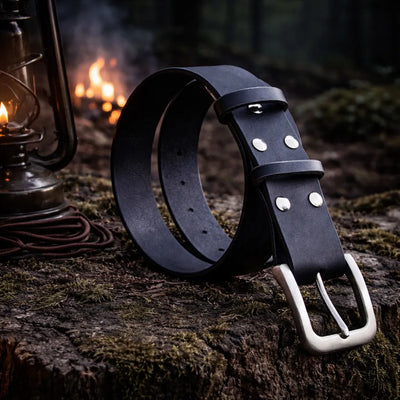 Echtleder-Gürtel: Modell Bushcraft - 4,5-5mm – CraftPoint