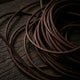 Rzemień skórzany 2/3/4/5mm okrągły 100cm - Brąz/Vintage – CraftPoint