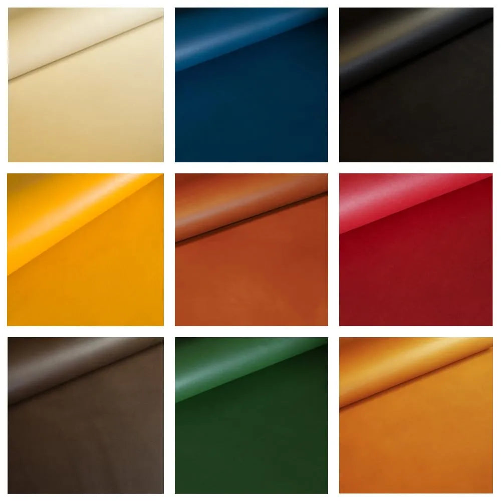 Skóra bydlęca licowa garbowana roślinnie 1.2 mm - Czarna – CraftPoint
